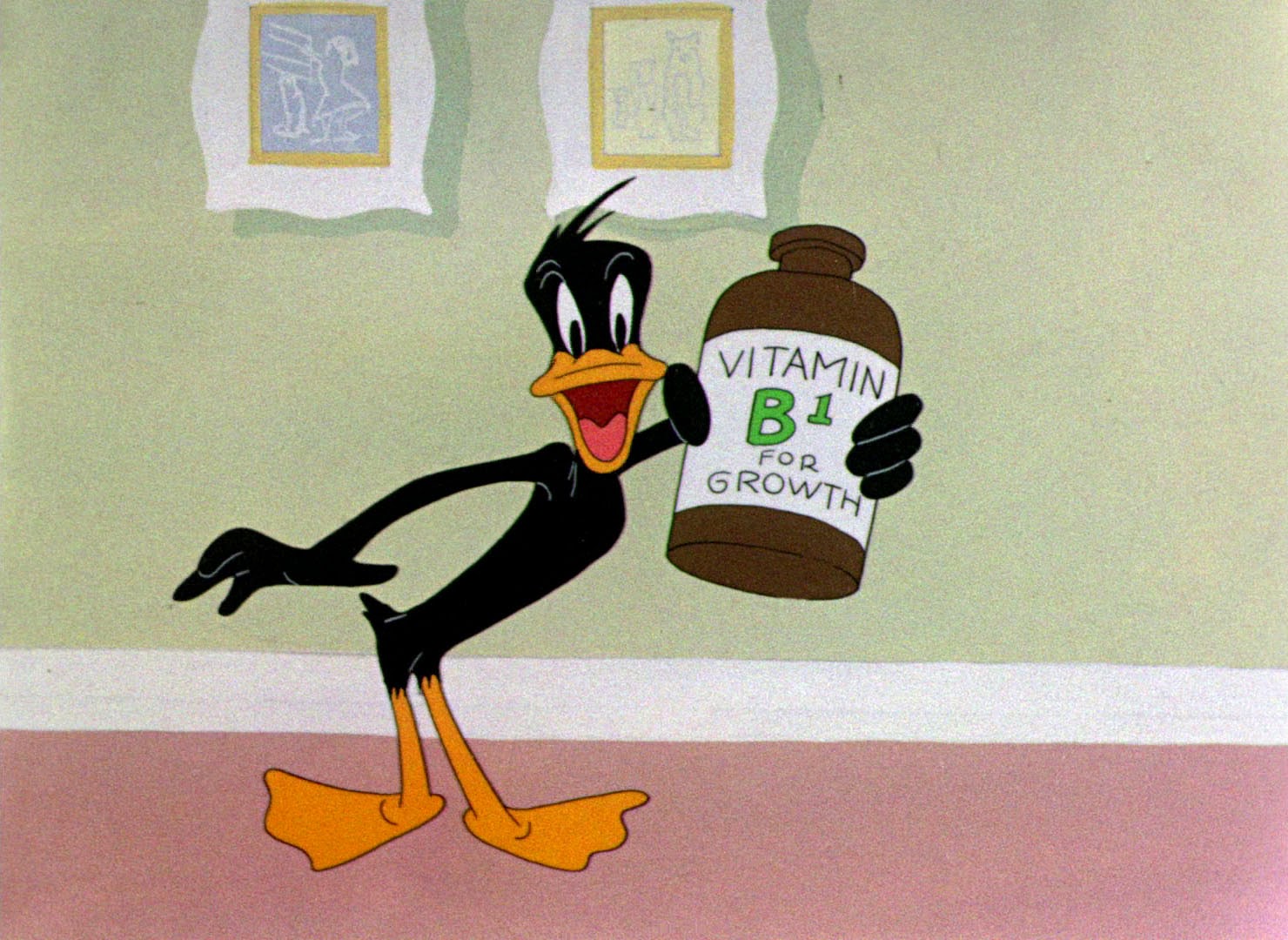 Daffy Duck. benten. 