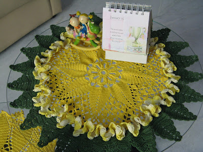 Crochet Sunburst doily