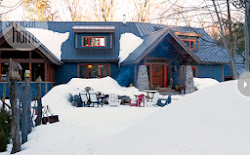 cozy interior winter cabin christmas sell log rustic warm interiors tour exterior cottage outdoors tours david