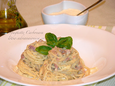 Spaghette Carbonara