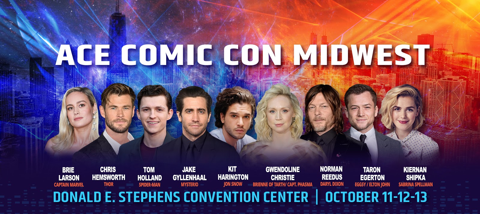 Are you ready for ACE Comic Con Midwest?