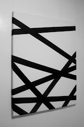 diy tape easy canvas minutes