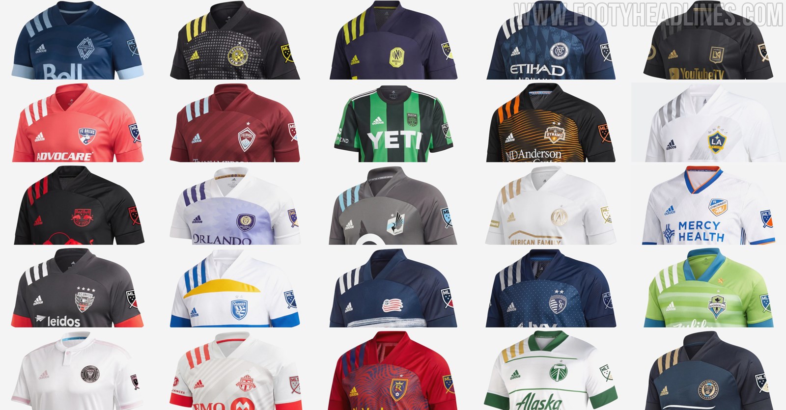 2021 New MLS Jerseys