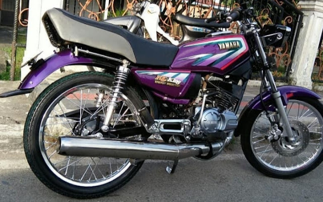 Modifikasi Rx King Warna Ungu Polos, Original, Metalik, Terong, Muda