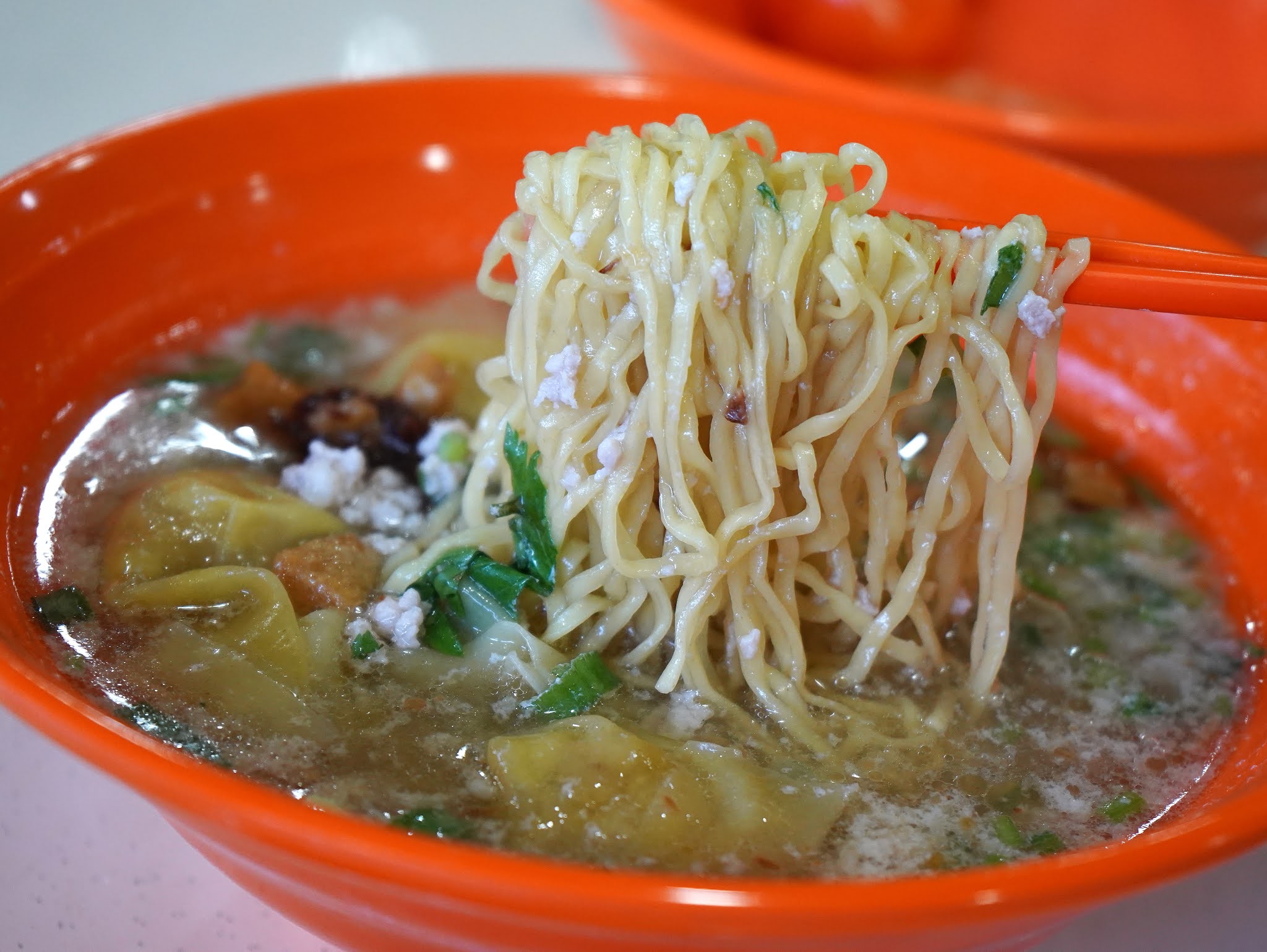 Famous Eunos BCM Bak Chor Mee. 100 Years of Soup Minced Pork Noodles in