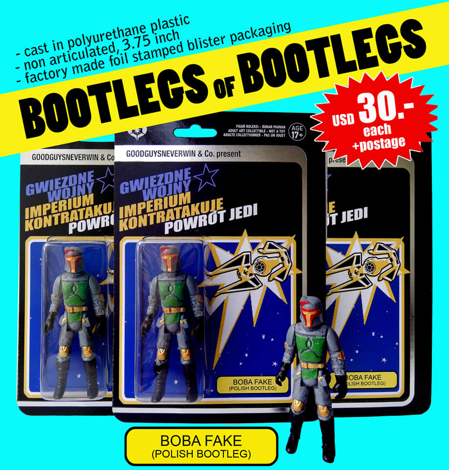 Bootlegs of Bootlegs by GoodGuysNeverWin Toy co.