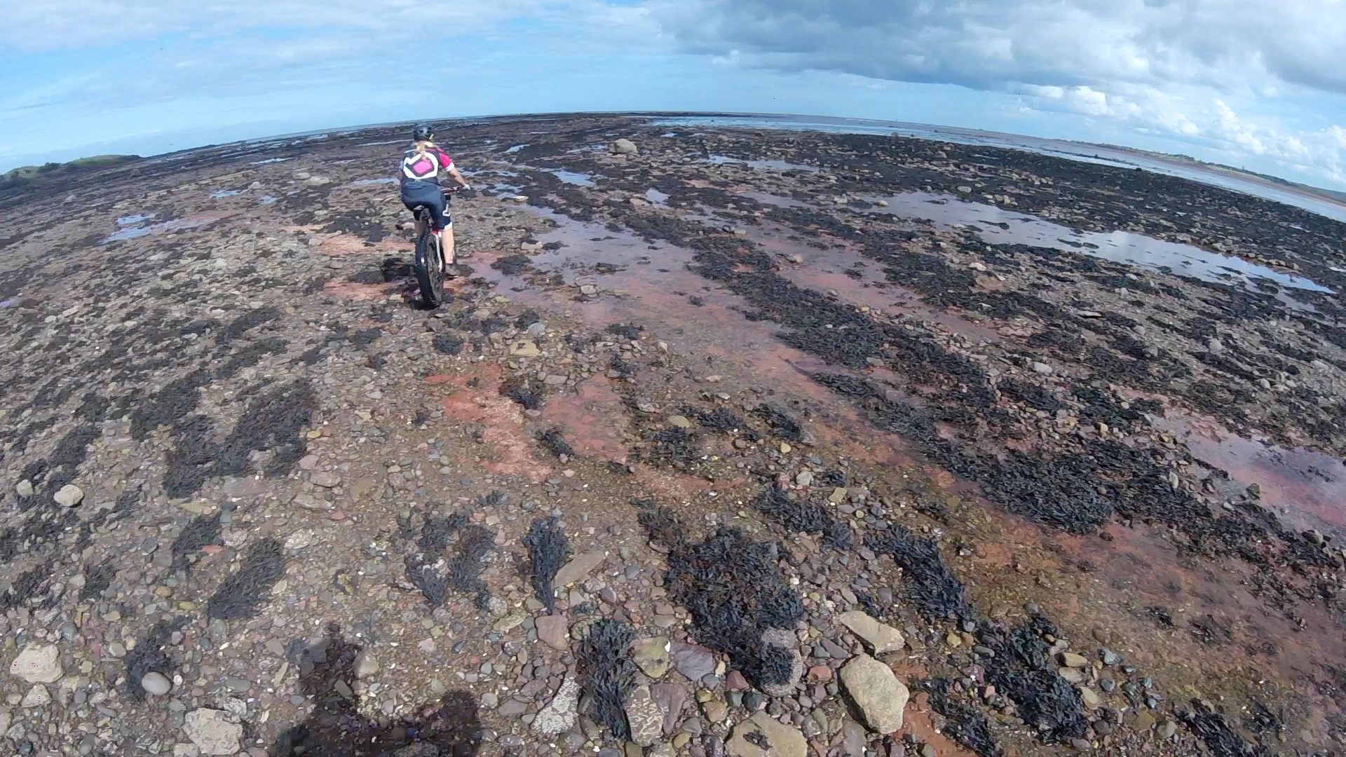 coastrider Tynemouth rocks at low tide...