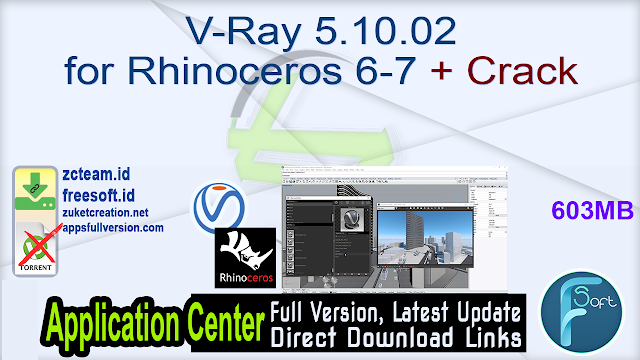 V-Ray 5.10.02 for Rhinoceros 6-7 + Crack