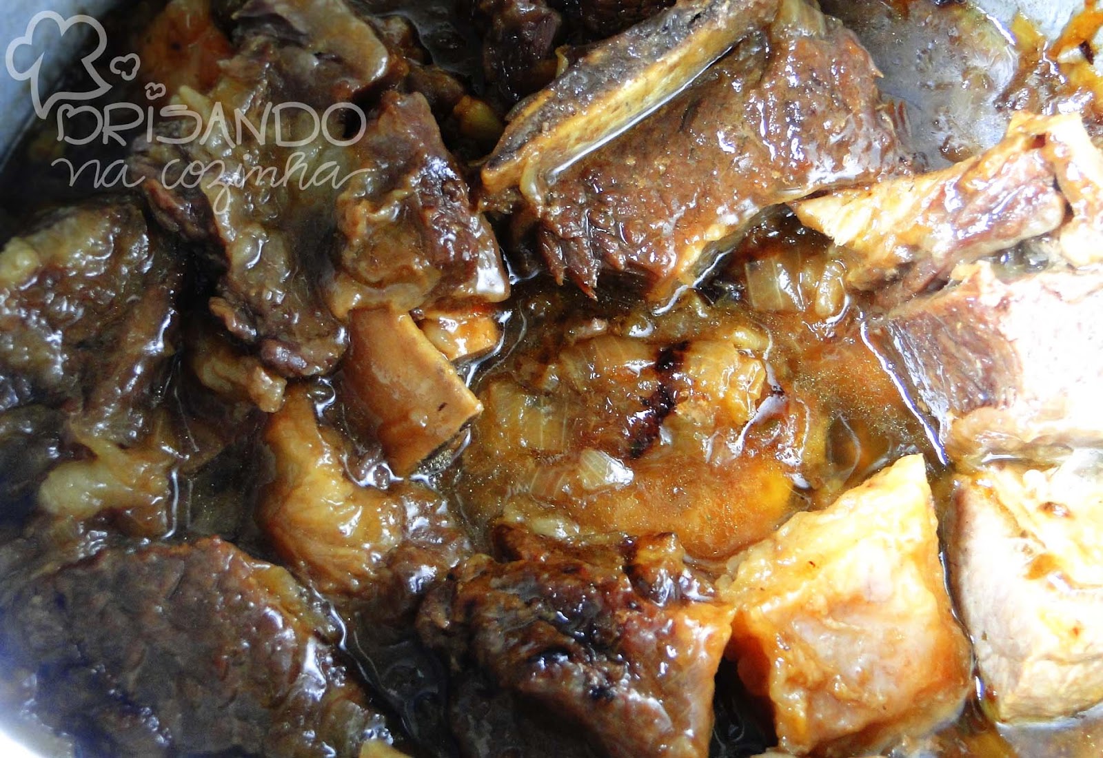 Carne Assada na Panela de Pressão Ingredientes e Preparo