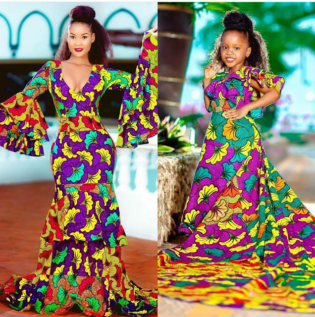 2019 LATEST AFRICAN ANKARA LONG GOWN DESIGNS; FANTASTIC AND NICE ANKARA