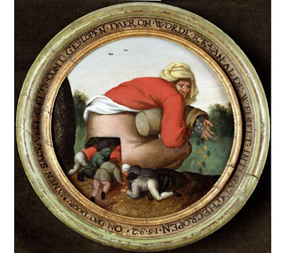 Pieter Brueghel il giovane: Gli adulatori