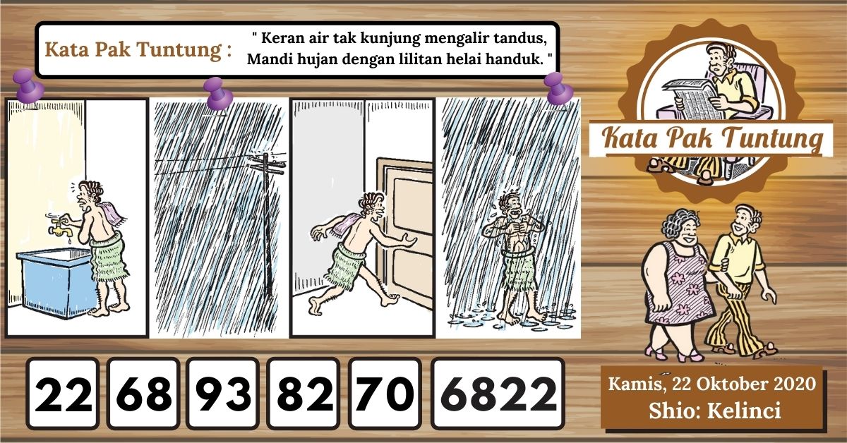 Angka Main Tuntung 22 Oktober 2020 Arti Kata Gambar Pak Tuntung