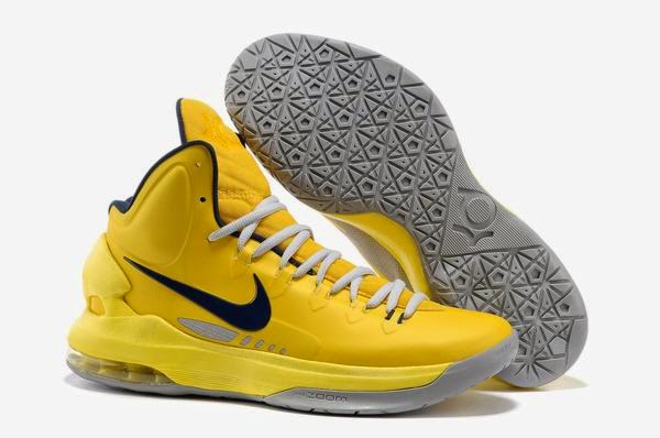kevin durant yellow sneakers