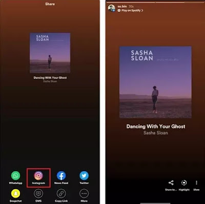 How to Share Songs to Instagram Stories from Spotify, Apple Music and More-2 How to Share Songs to Instagram Stories from Spotify, Apple Music and More-2