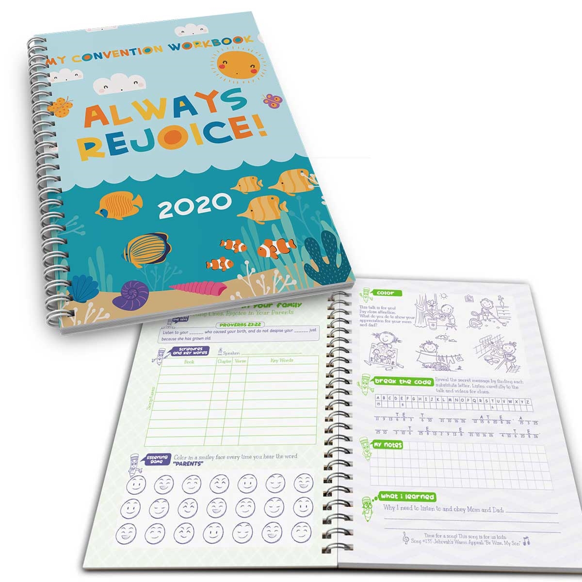 Ministry Ideaz Workbook Helps Children Focus During Jehovah’s Witnesses “Always Rejoice” Convention