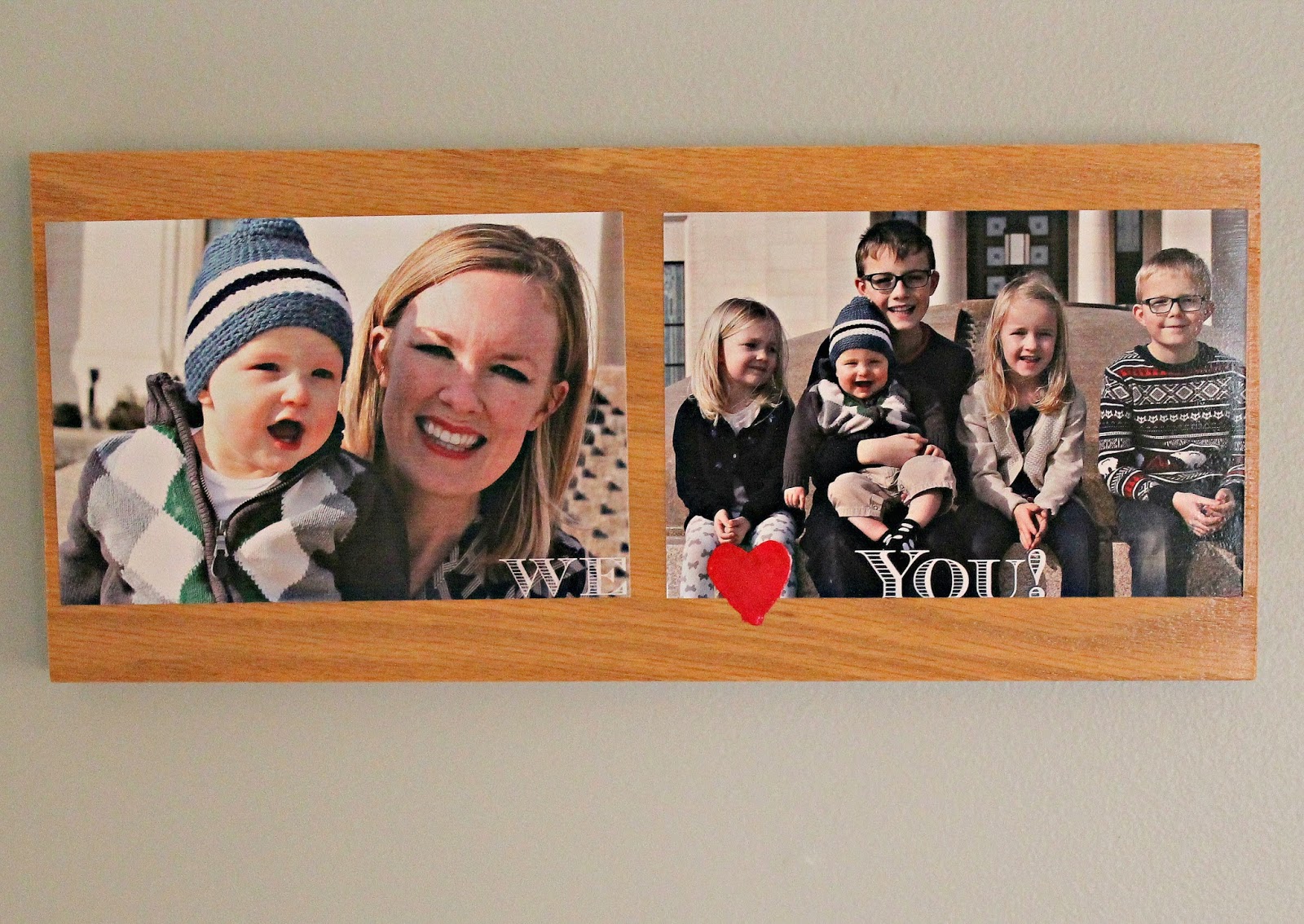 Freshly Completed How to Make a Simple Photo/Wood Plaque