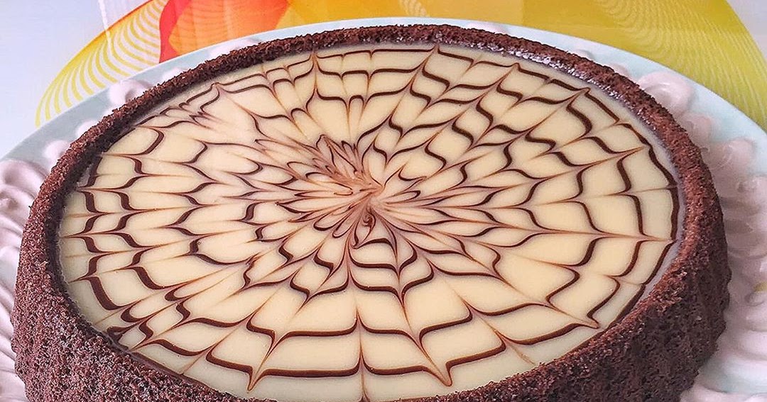 Beyaz çikolatalı tart kek Lezzetli Sunumlar