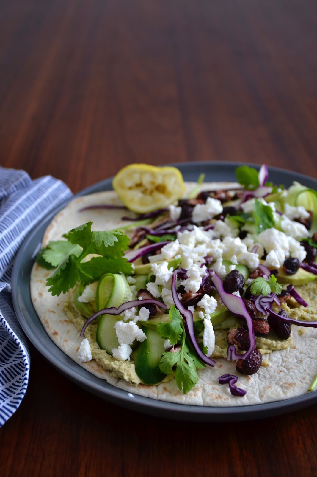 Simple Comme Un Wrap Vegetarien