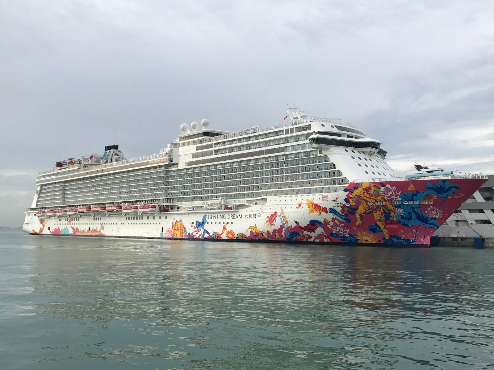 genting dream cruise check out time