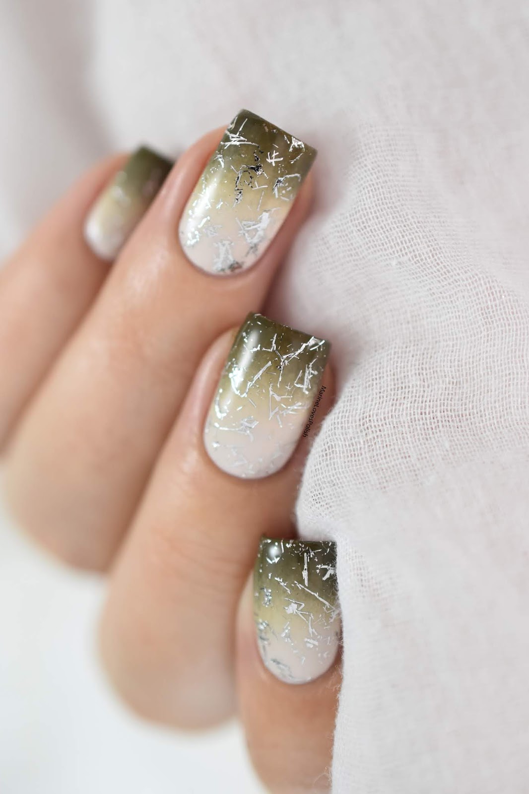 Nail Art Cheveux D'Ange Tinsel Nails [TUTO]