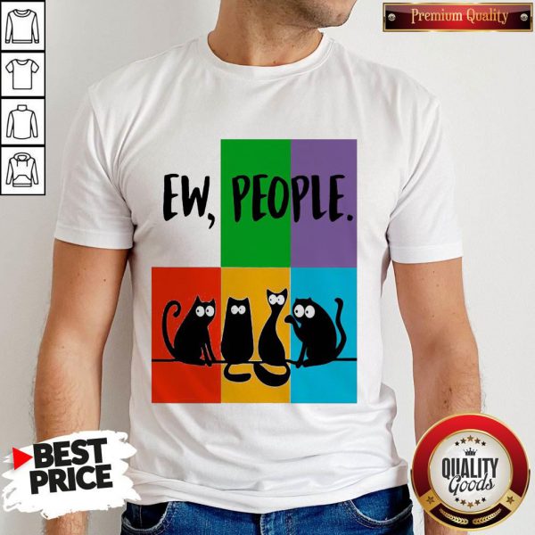Premium Cat Ew People Shirt