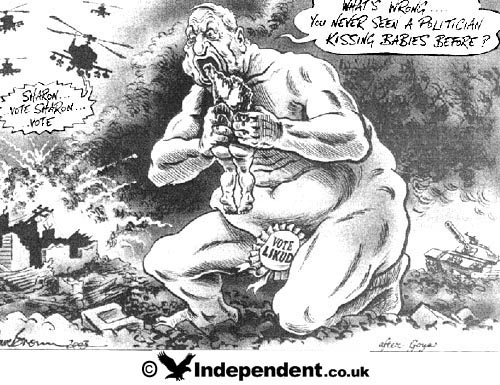 Карикатуры из британской газеты The Independent