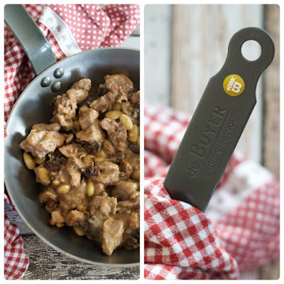 maiale con mandorle e prugne col bimby