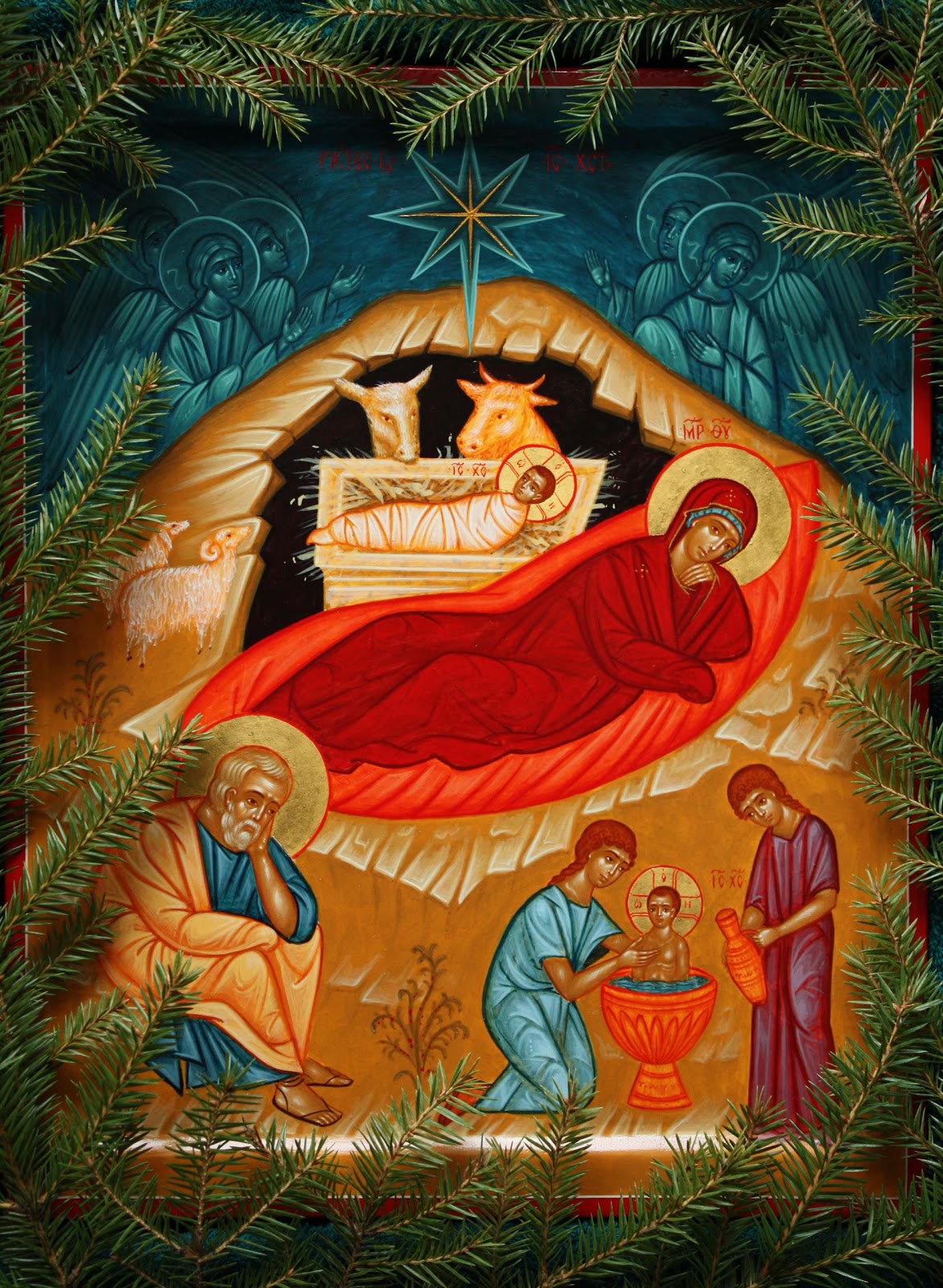 ikon pisanie&hellip; pisanie o ikonie: O IKONIE BOŻEGO NARODZENIA