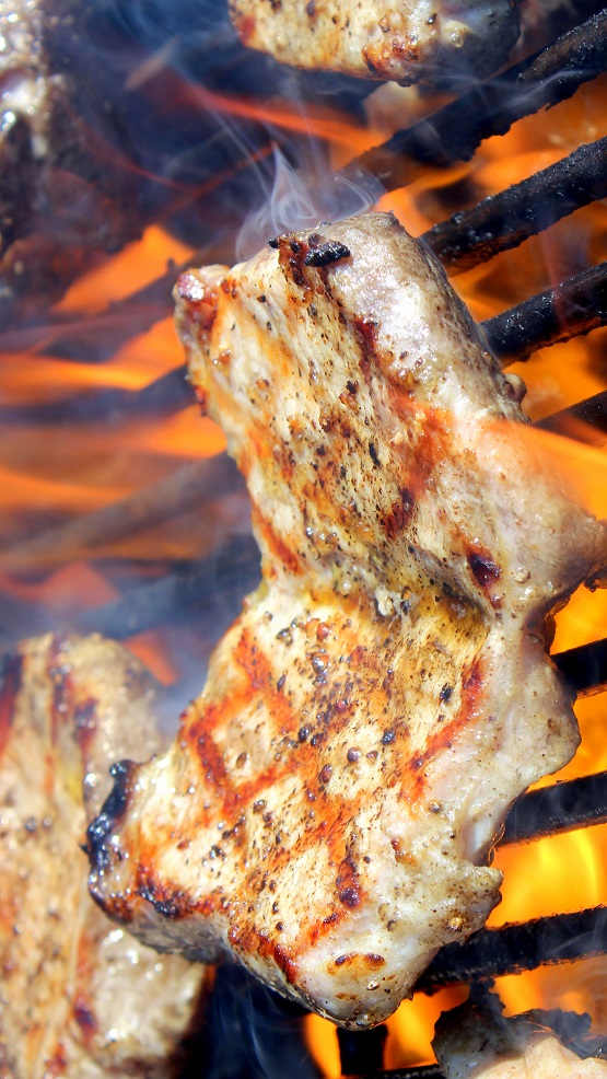 52 Ways to Cook: Thick Cut Butterfly Grilled Pork Chops a How-to Photo ...
