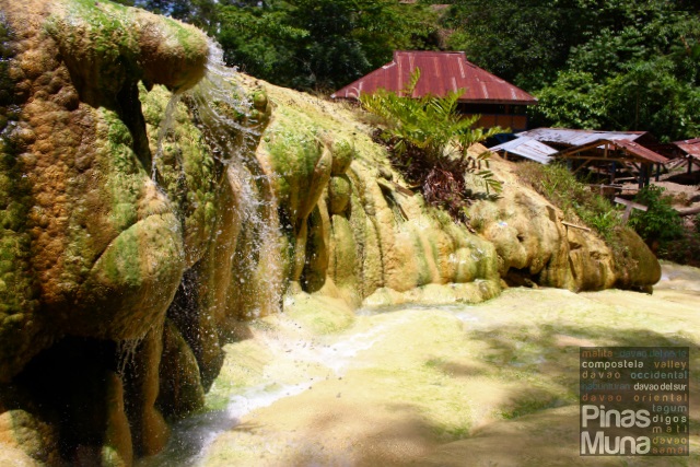 Mainit Sulfuric Hot Spring in Maco, Compostela Valley
