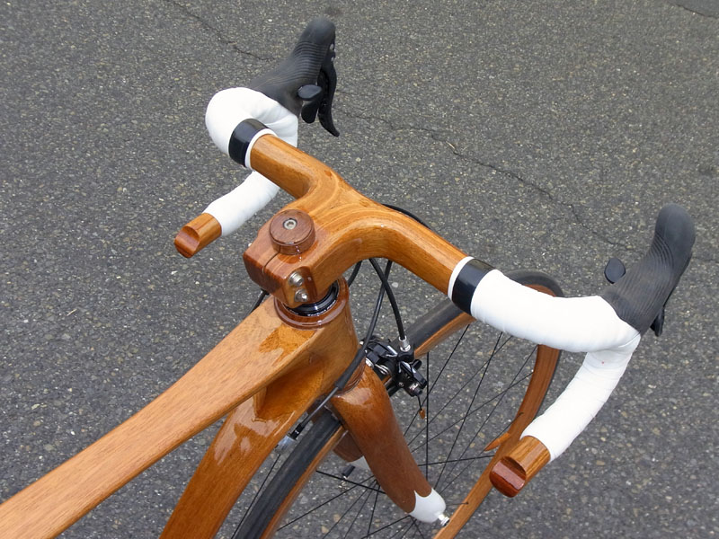 custom wood racing bikes