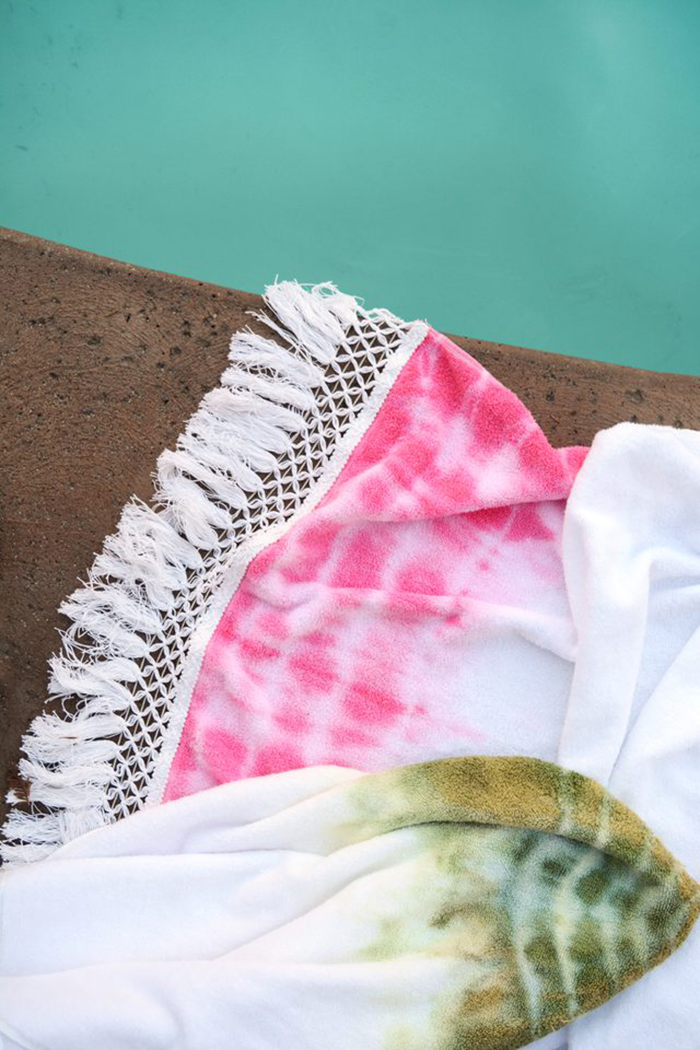 5 ways to make yourself a beach towel Ohoh deco
