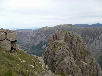 pillar rock from the high level route