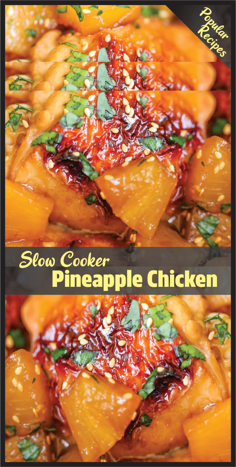 SLOW COOKER PINEAPPLE CHICKEN Recipe Spesial Food