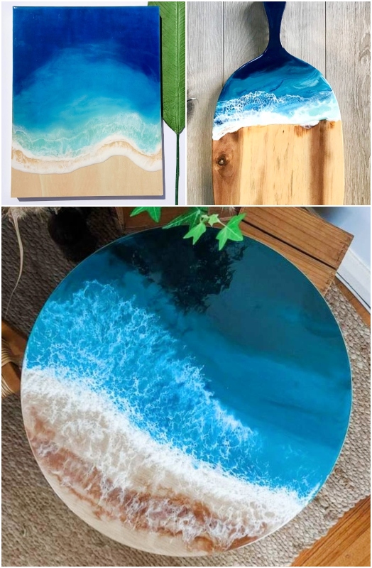 Ocean Resin Art