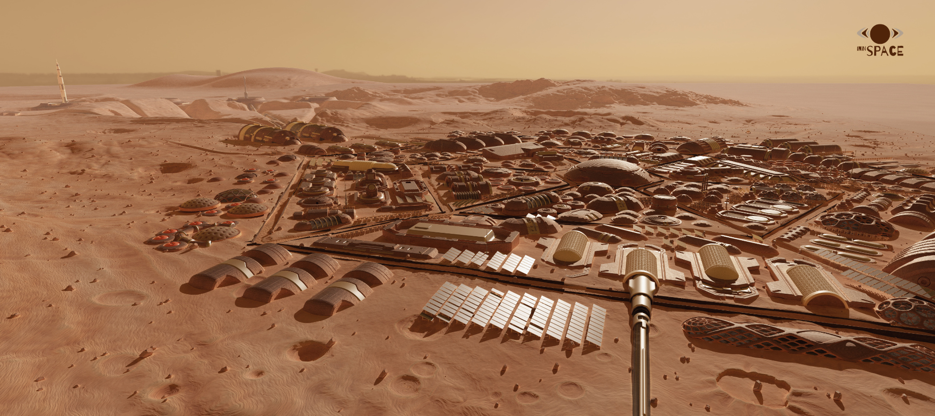 Mars Colony Living Quarters
