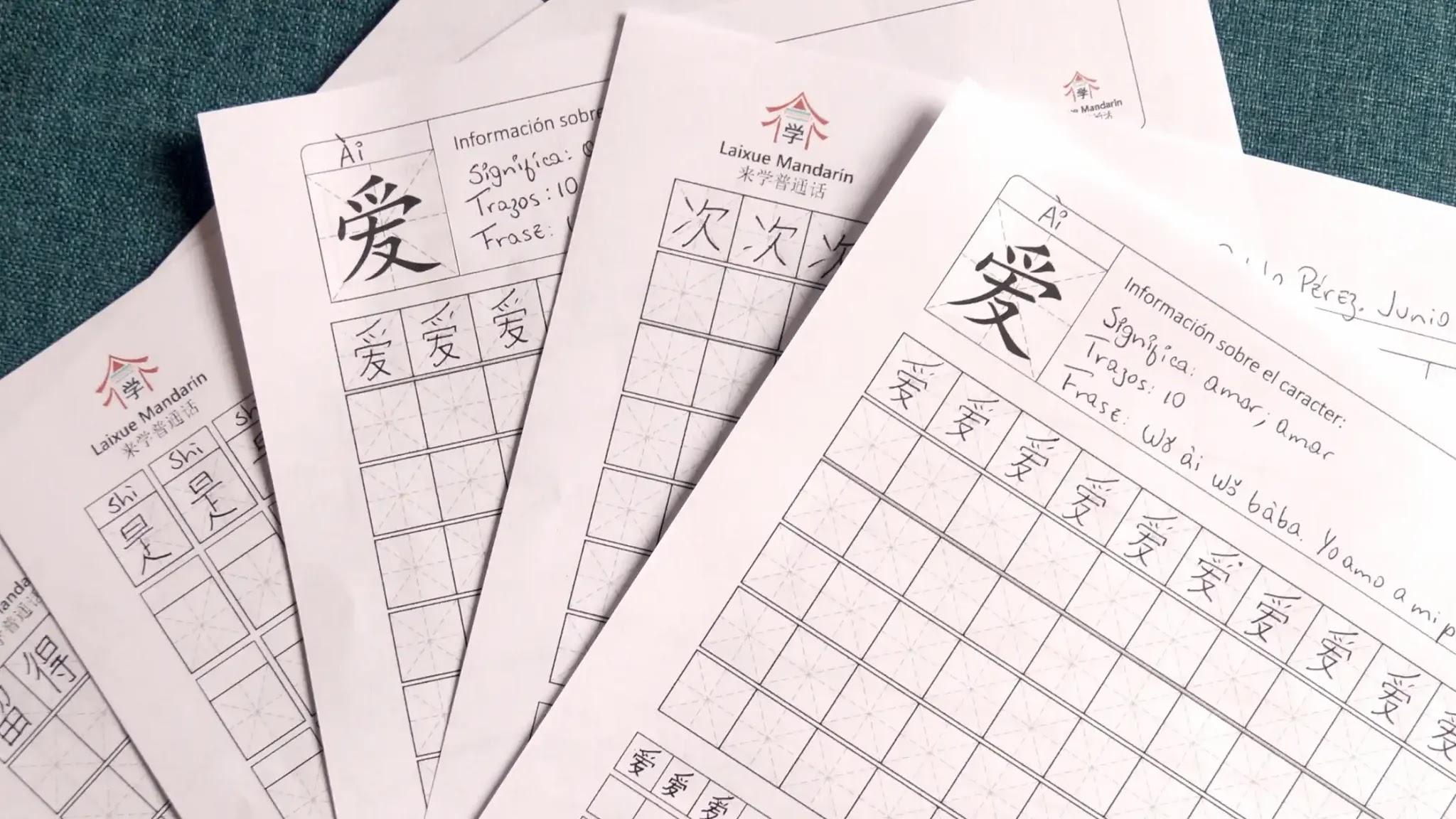 Plantillas de Caligrafía China Gratis para Descargar Plantillas de Caligrafía China Gratis para Descargar