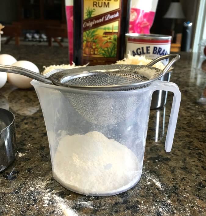 small batch flour sifting small batch flour sifting