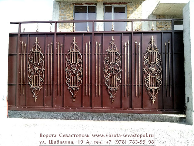 Кованые ворота Севастополь