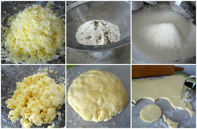 Homemade Cheddar Cheese Crackers (Cheez-Its) Homemade Cheddar Cheese Crackers (Cheez-Its)