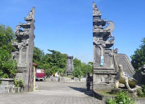 Entrance Gate TCEC - Serangan Island Turtle Conservation Centre 