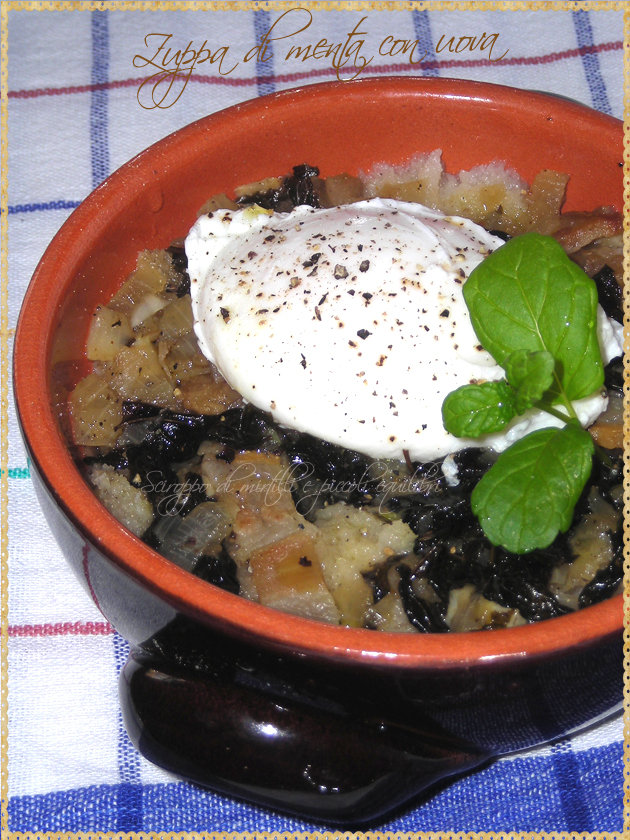 La poejada del Basso 

Alentejo ovvero Zuppa di menta con uova