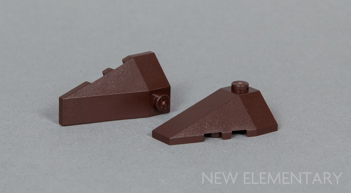 New LEGO Lot of 8 Reddish Brown 2x4 Flat Building Plate Pieces