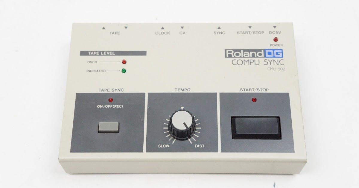 Roland DG CMU-802 COMPU SYNC DIN TAPE - MATRIXSYNTH
