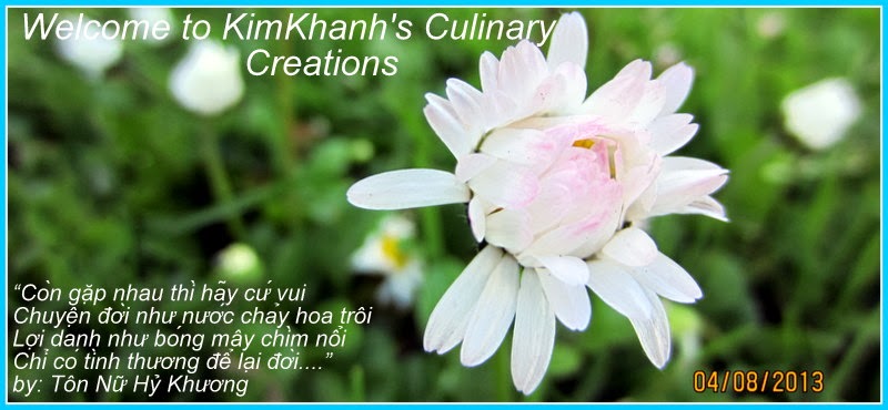 Welcome to KimKhanh's Culinary Creations
