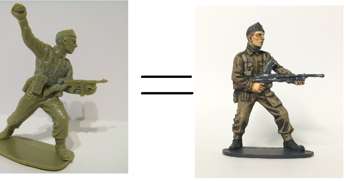 Plastic Commandos Toy Soldier Conversions