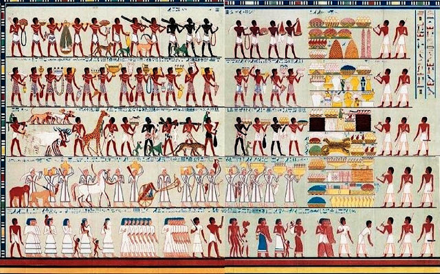 Сбор налогов в древнем Египте