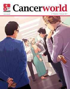 Cancer World 76 - January & February 2017 | CBR 96 dpi | Bimestrale | Medicina | Salute | NoProfit | Tumori | Professionisti
The aim of Cancer World is to help reduce the unacceptable number of deaths from cancer that is caused by late diagnosis and inadequate cancer care. We know our success in preventing and treating cancer depends on many factors. Tumour biology, the extent of available knowledge and the nature of care delivered all play a role. But equally important are the political, financial, bureaucratic decisions that affect how far and how fast innovative therapies, techniques and technologies are adopted into mainstream practice. Cancer World explores the complexity of cancer care from all these very different viewpoints, and offers readers insight into the myriad decisions that shape their professional and personal world.