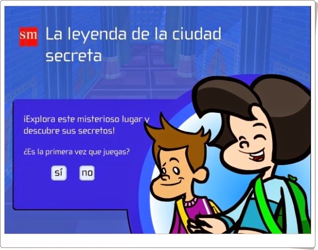 LA LEYENDA DE LA CIUDAD SECRETA (Juegos por Unidades de Matemáticas de 4º de Primaria)