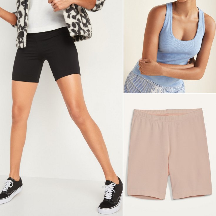 bbloggers, canadian beauty bloggers, lifestyle blog, lbloggers, fbloggers, plus size blogger, psbloggers, old navy, haul, spring 2021, face masks, tiered swing dress, biker shorts, shelf bra tank, plus size, summer style, shopping, online haul